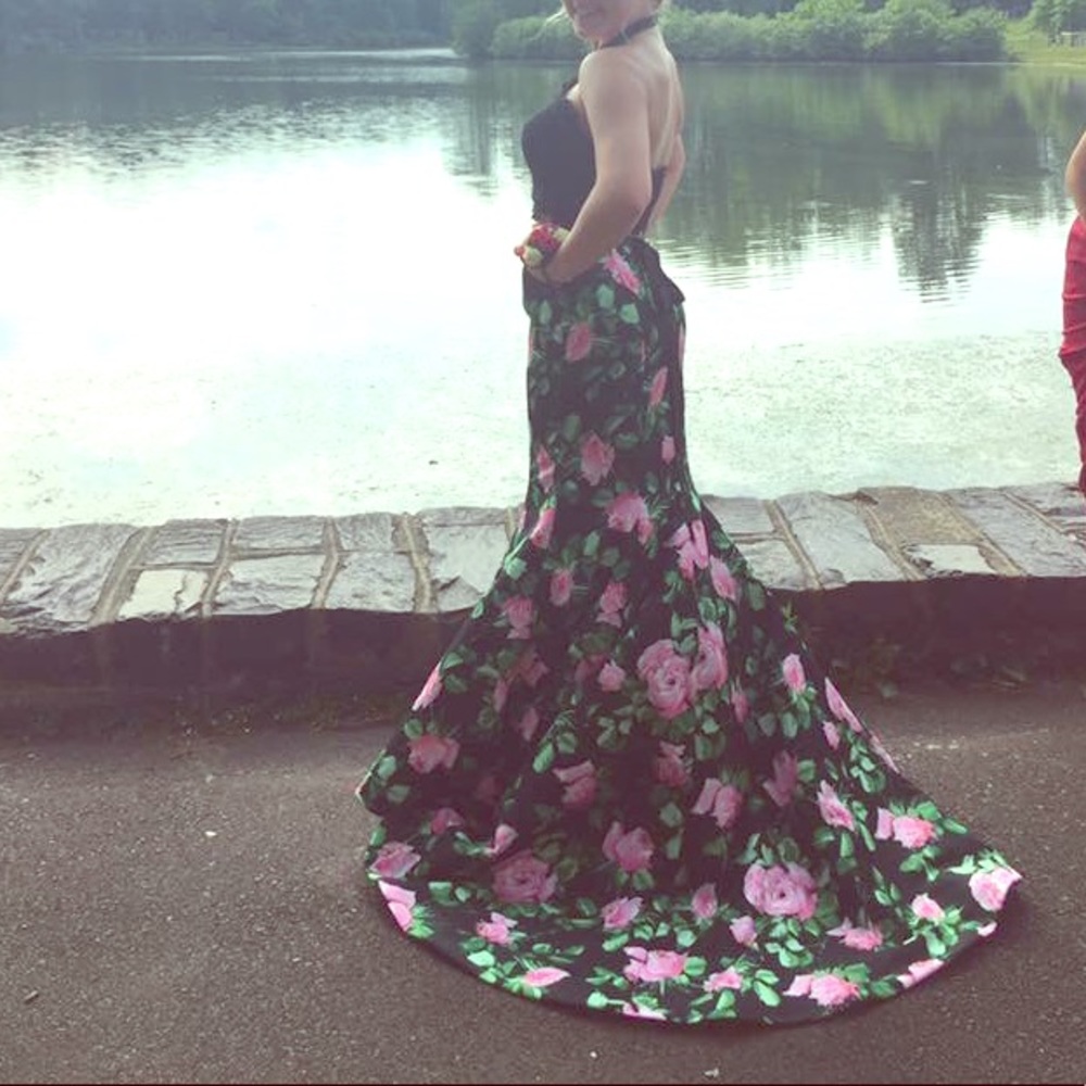 Sherri Hill Two Piece Prom Dress